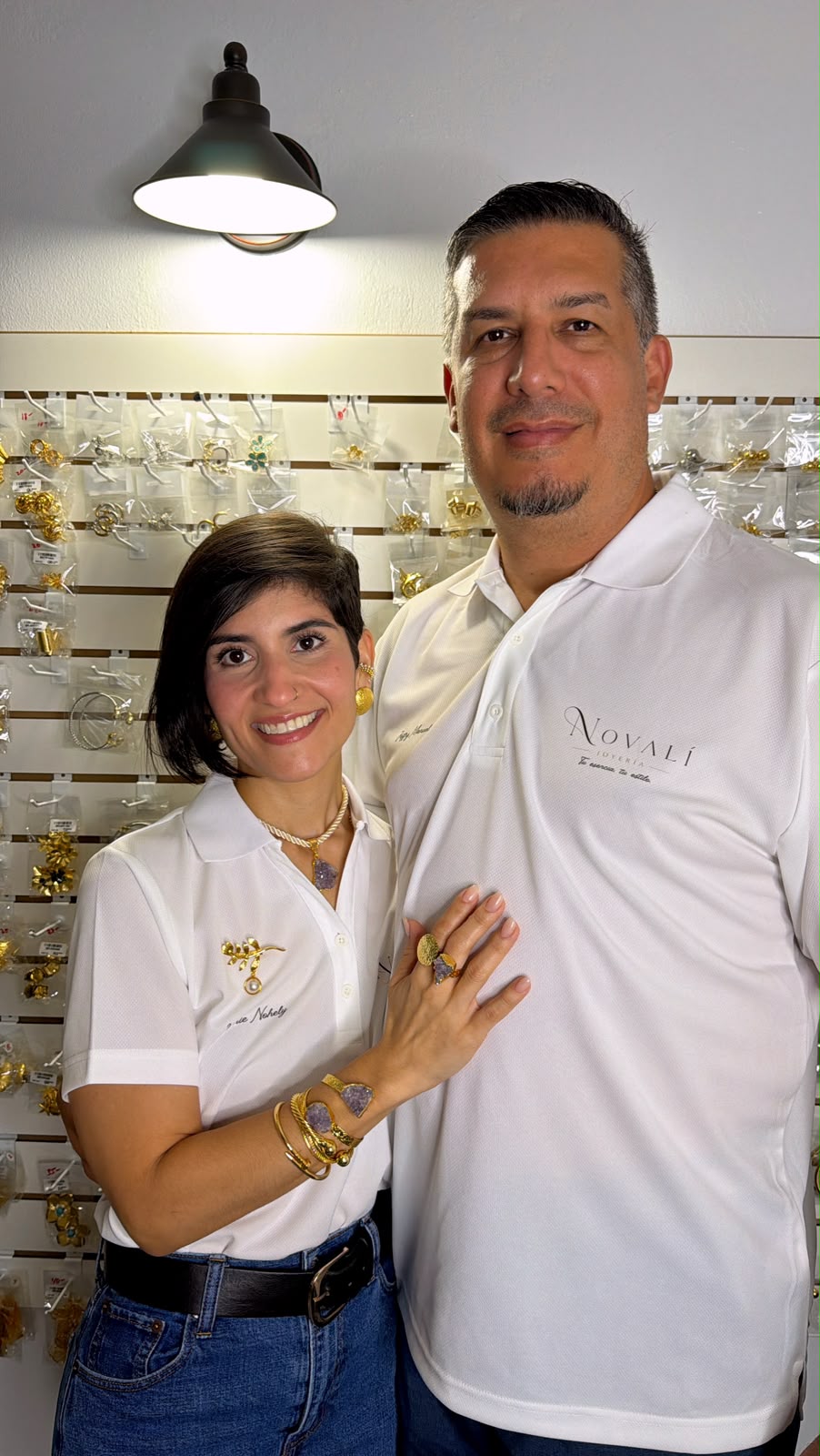Fundadores de Novalí Joyería