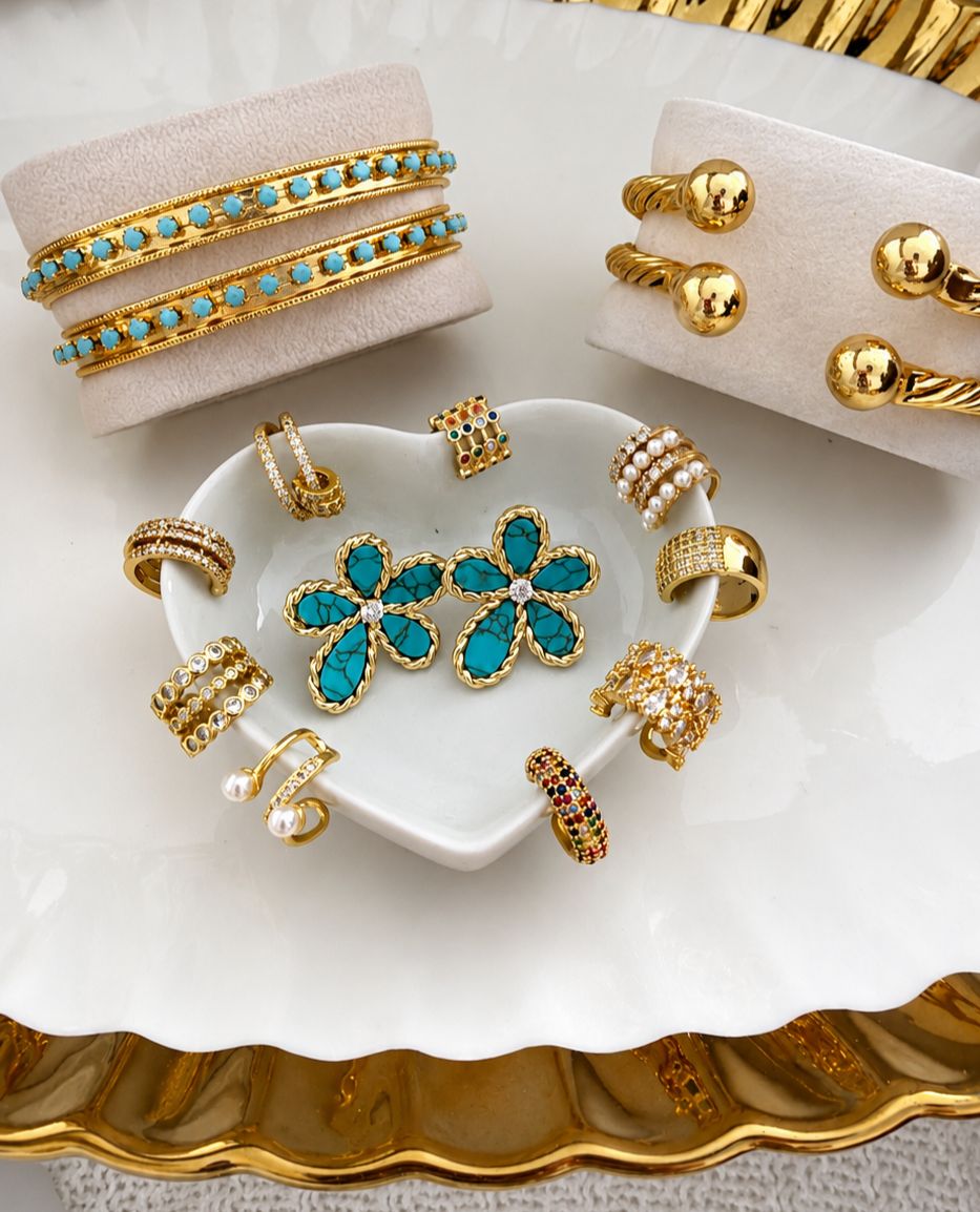 Colección Turquesa & Perlas